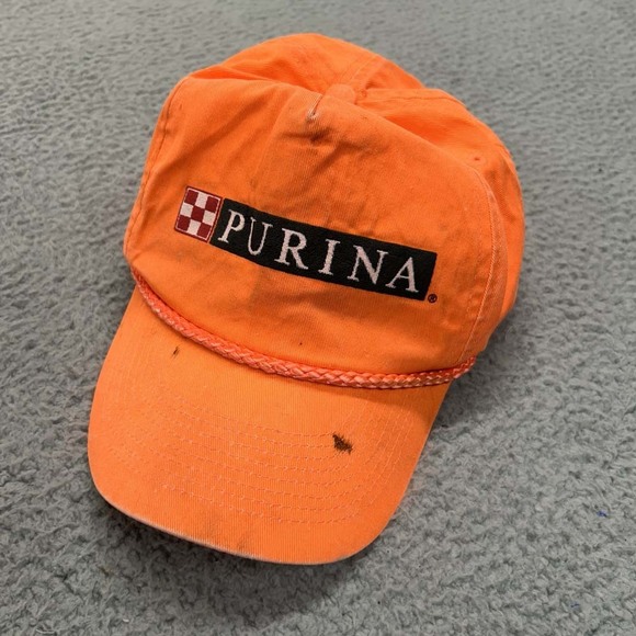 Cobra Other - Purina Dog Food Hat Cap Mens One Size Strapback Distressed Dog Patch Rope